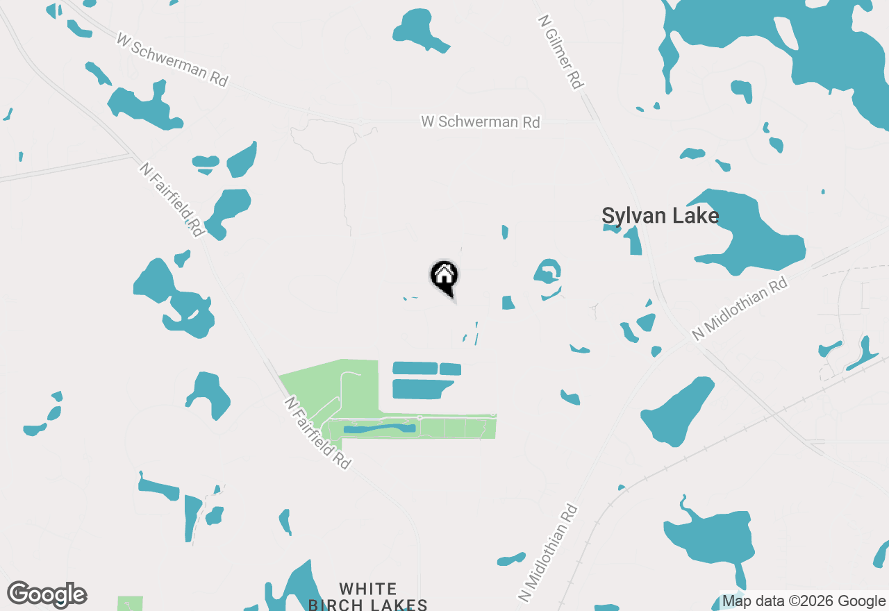 Map of 43 Palisades Boulevard, Hawthorn Woods, IL 60047