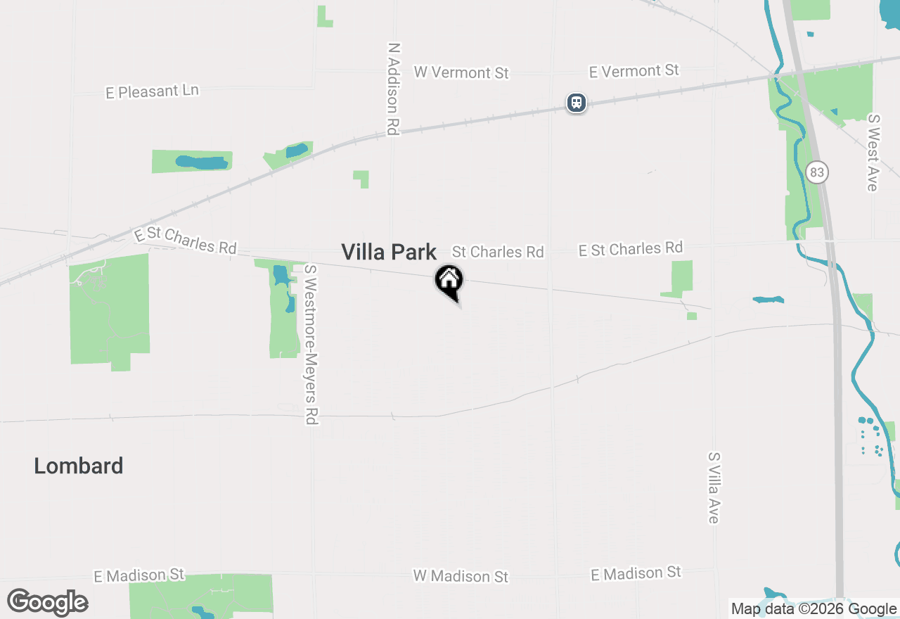 Map of 115 S Michigan Avenue, Villa Park, IL 60181
