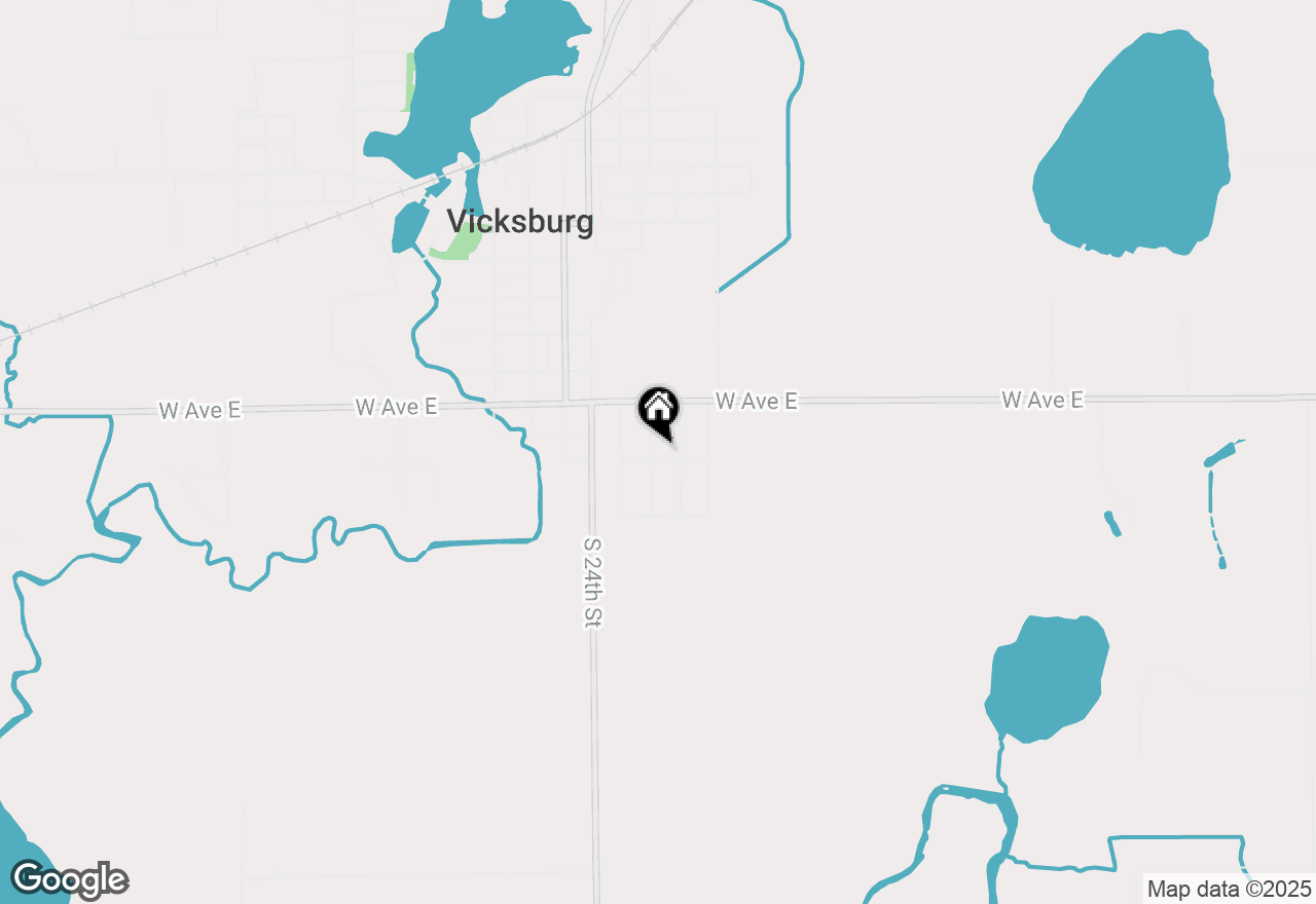 Map of 649 Adams Street, Vicksburg, MI 49097