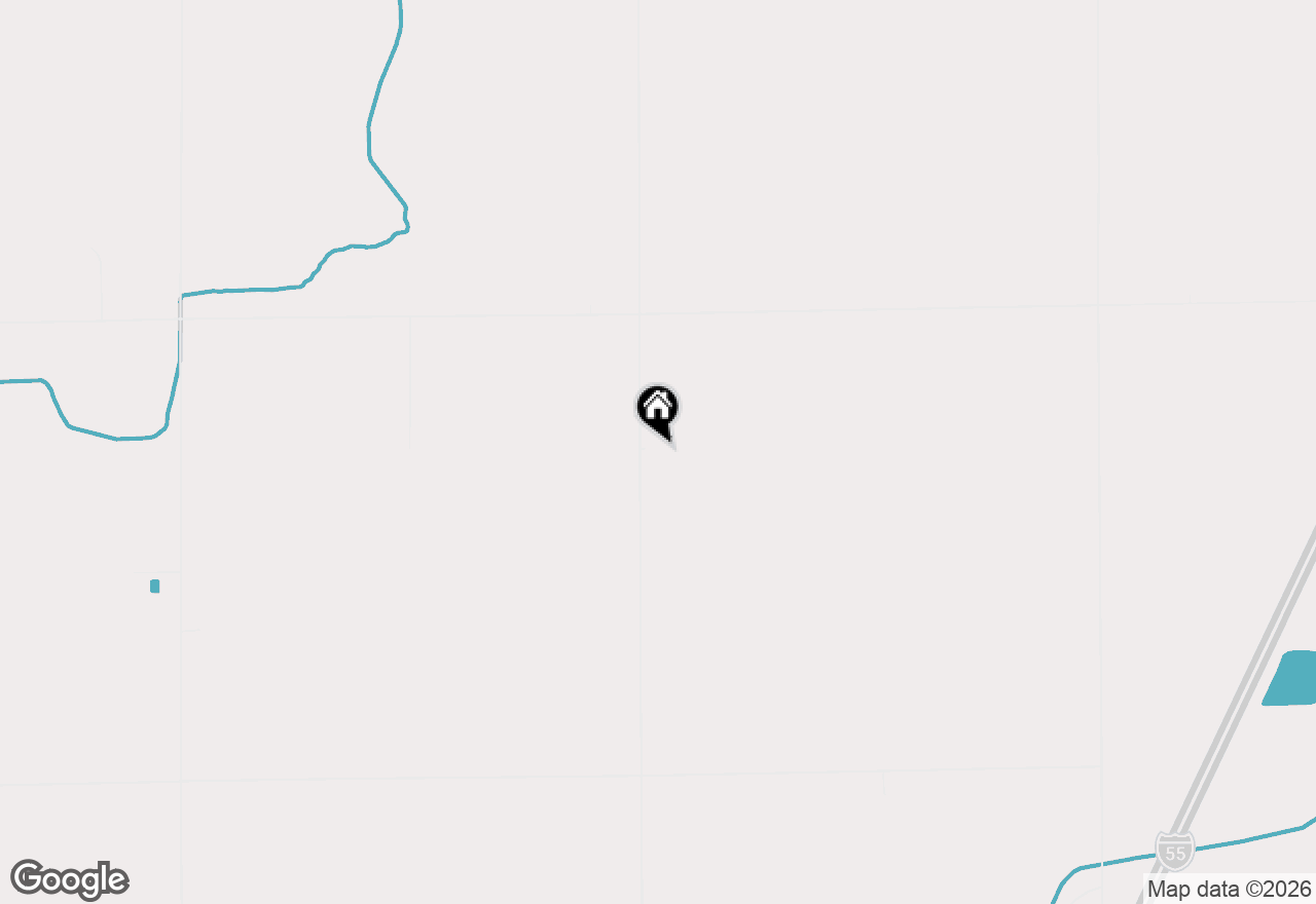 Map of 10788 N 1000 East Road, Chenoa, IL 61726