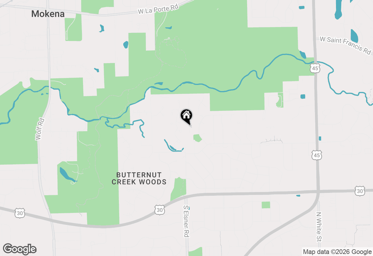 Map of 756 Oakwood Drive, Frankfort, IL 60423