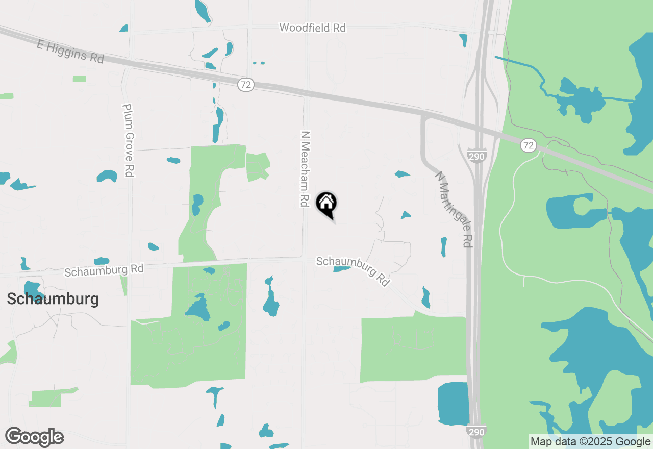 Map of (Address confidential), Schaumburg, Illinois 60173