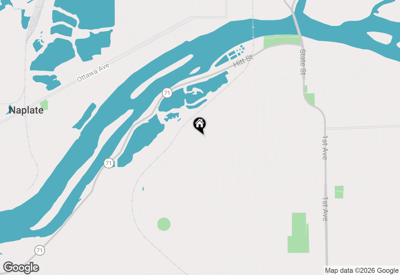 Map of 1123 Country Oak Drive, Ottawa, IL 61350