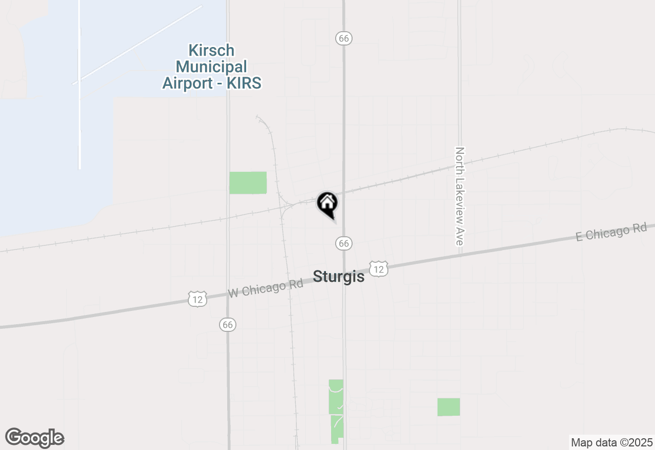 Map of 401 North Street, Sturgis, MI 49091