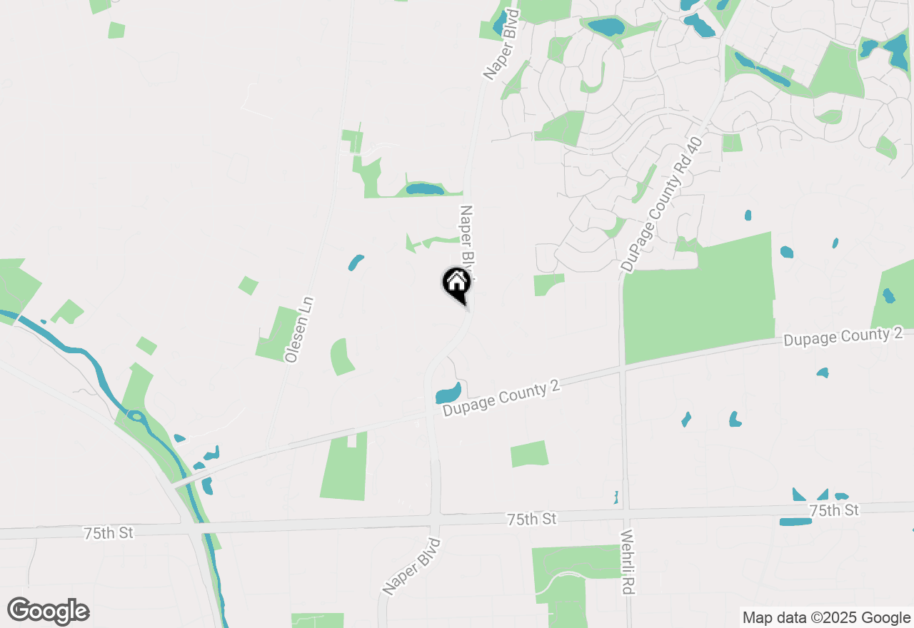 Map of 1332 Culpepper Drive, Naperville, IL 60540