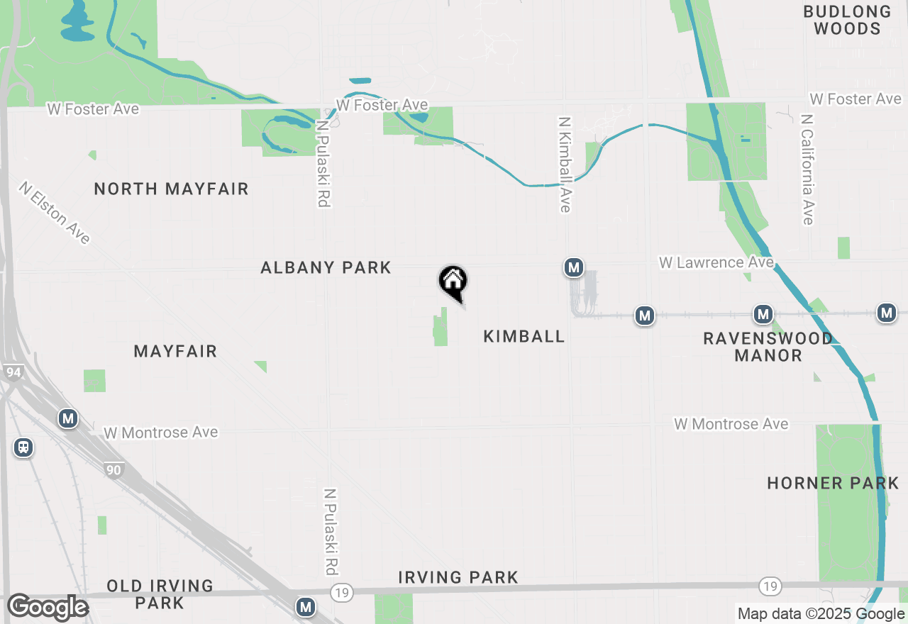 Map of 4653 N Lawndale Avenue #3S, Chicago, IL 60625