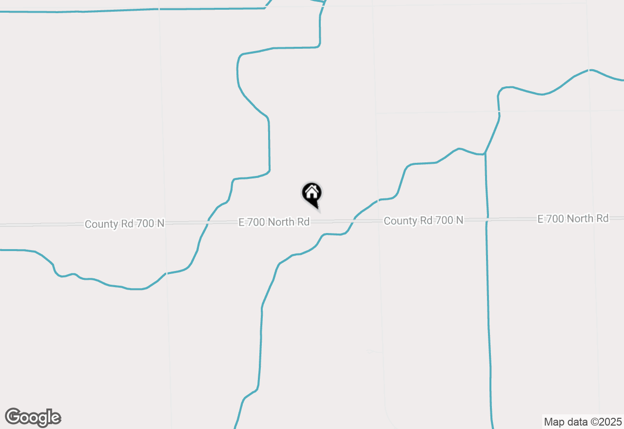 Map of 972 E 700 North Road, Buckley, IL 60918