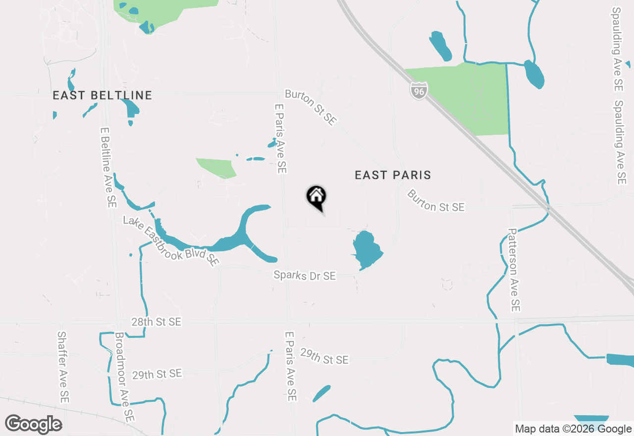 Map of 2440 E Collier Avenue Se, Grand Rapids, MI 49546