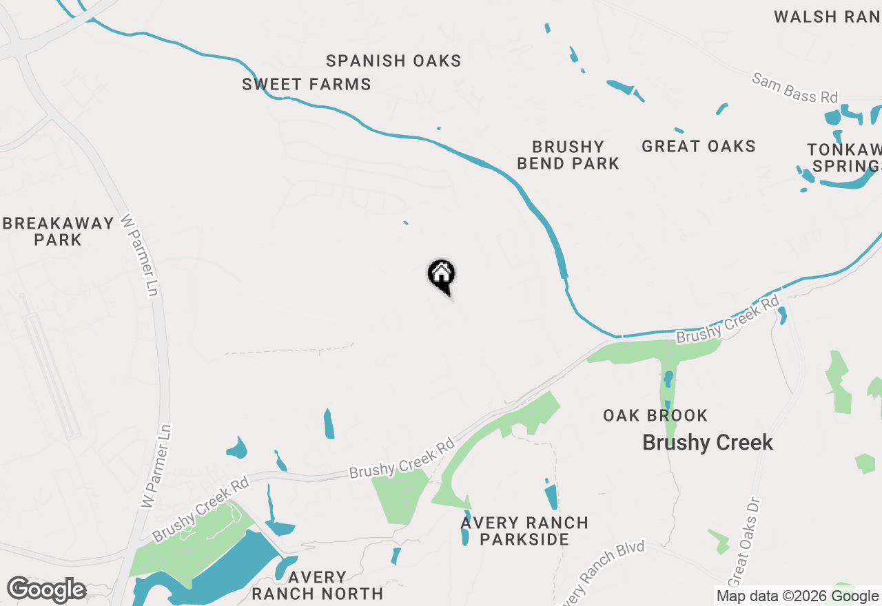 Map of 4205 Buckskin Rd, Cedar Park, TX 78613