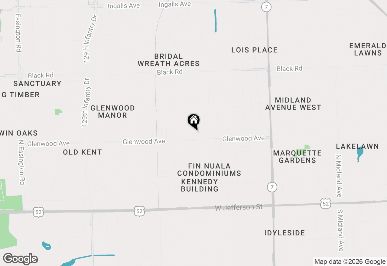 Map of 2212 West Acres Road, Joliet, IL 60435