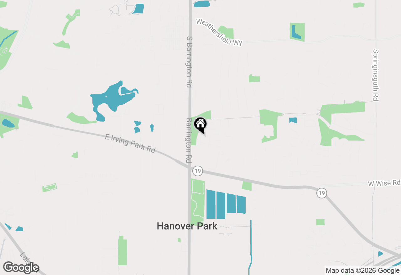 Map of 7526 Bristol Lane #2, Hanover Park, IL 60133