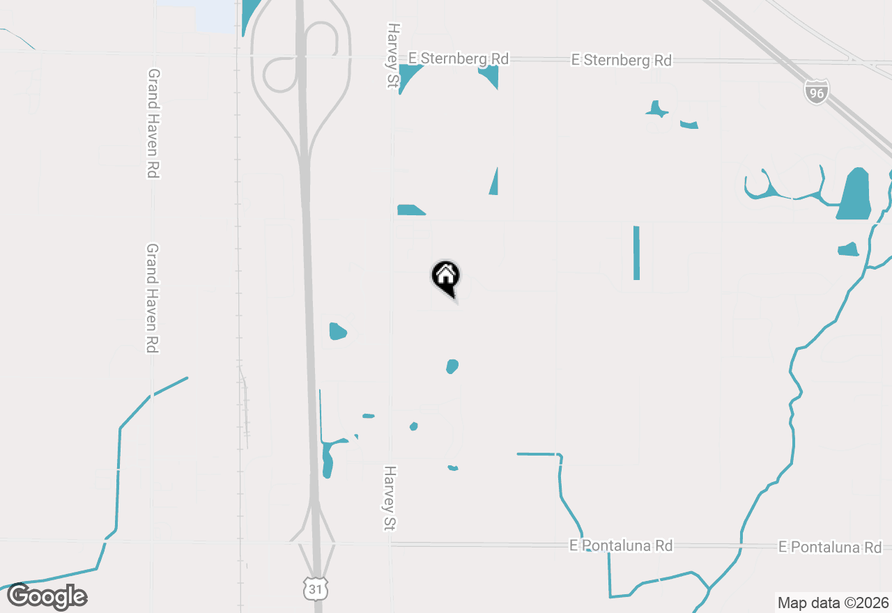 Map of 1726 Grevel Court, Muskegon, MI 49444