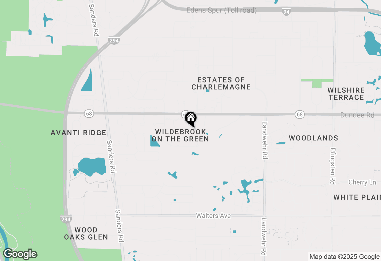 Map of 3625 Indian Wells Lane, Northbrook, IL 60062