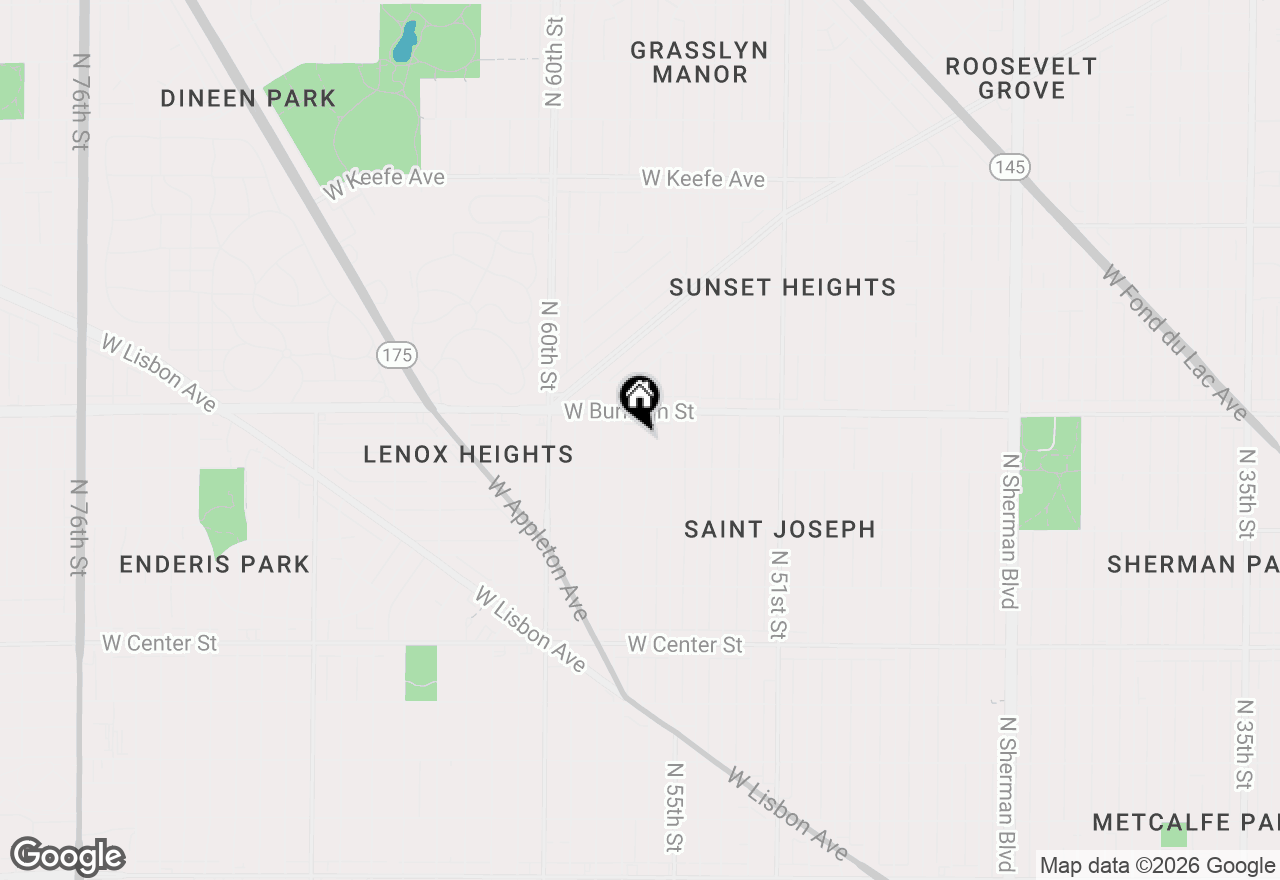 Map of 3041 N 56th St, Milwaukee, WI 53210