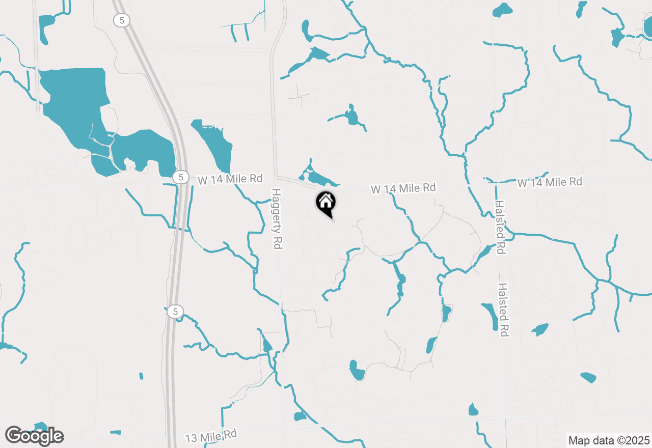 Map of 31216 Country Bluff #215, Farmington Hills, MI 48331