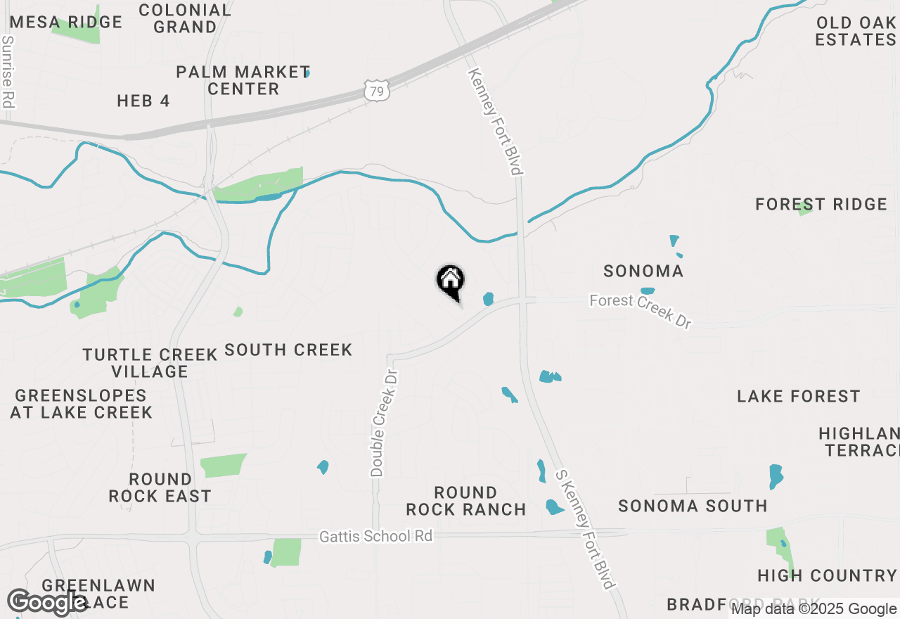 Map of 1050 Kenney Fort Xing #8, Round Rock, TX 78665