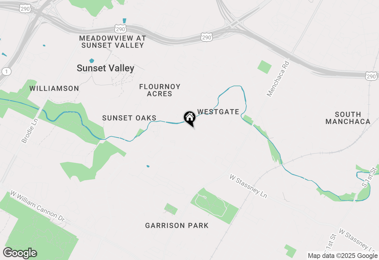 Map of 5406 Buffalo Pass, Austin, TX 78745