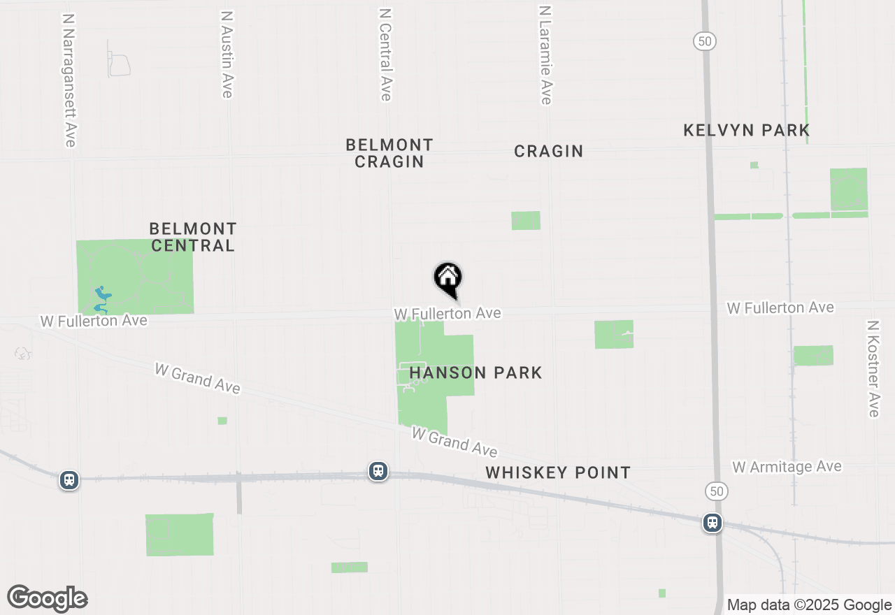 Map of 5436 W Fullerton Avenue, Chicago, IL 60639