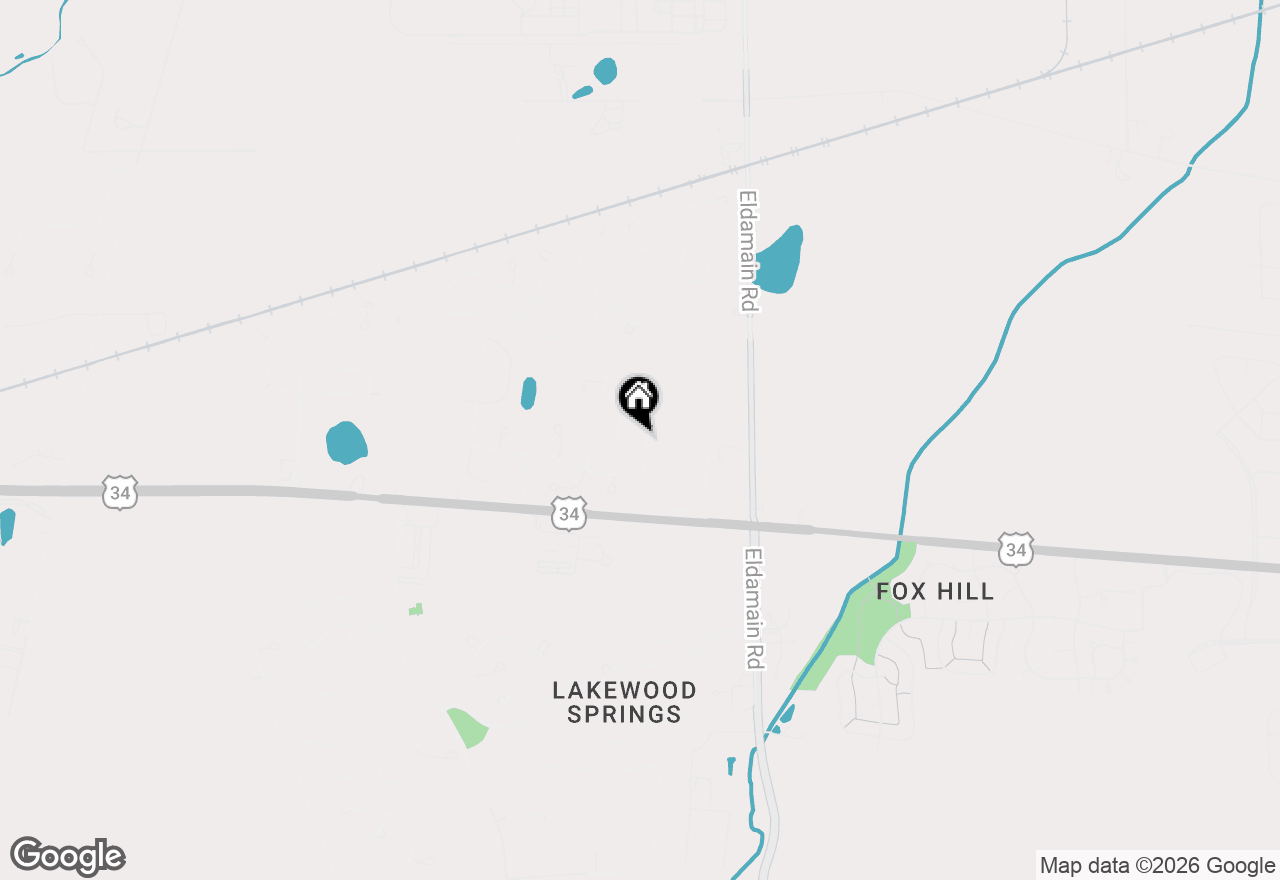 Map of 215 Alexis Street, Plano, IL 60545