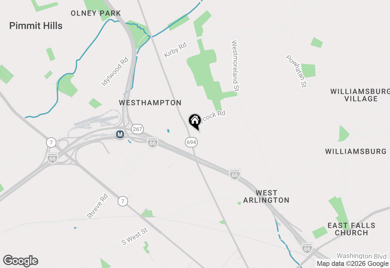 Map of 6712 Moly Drive, Falls Church, VA 22046