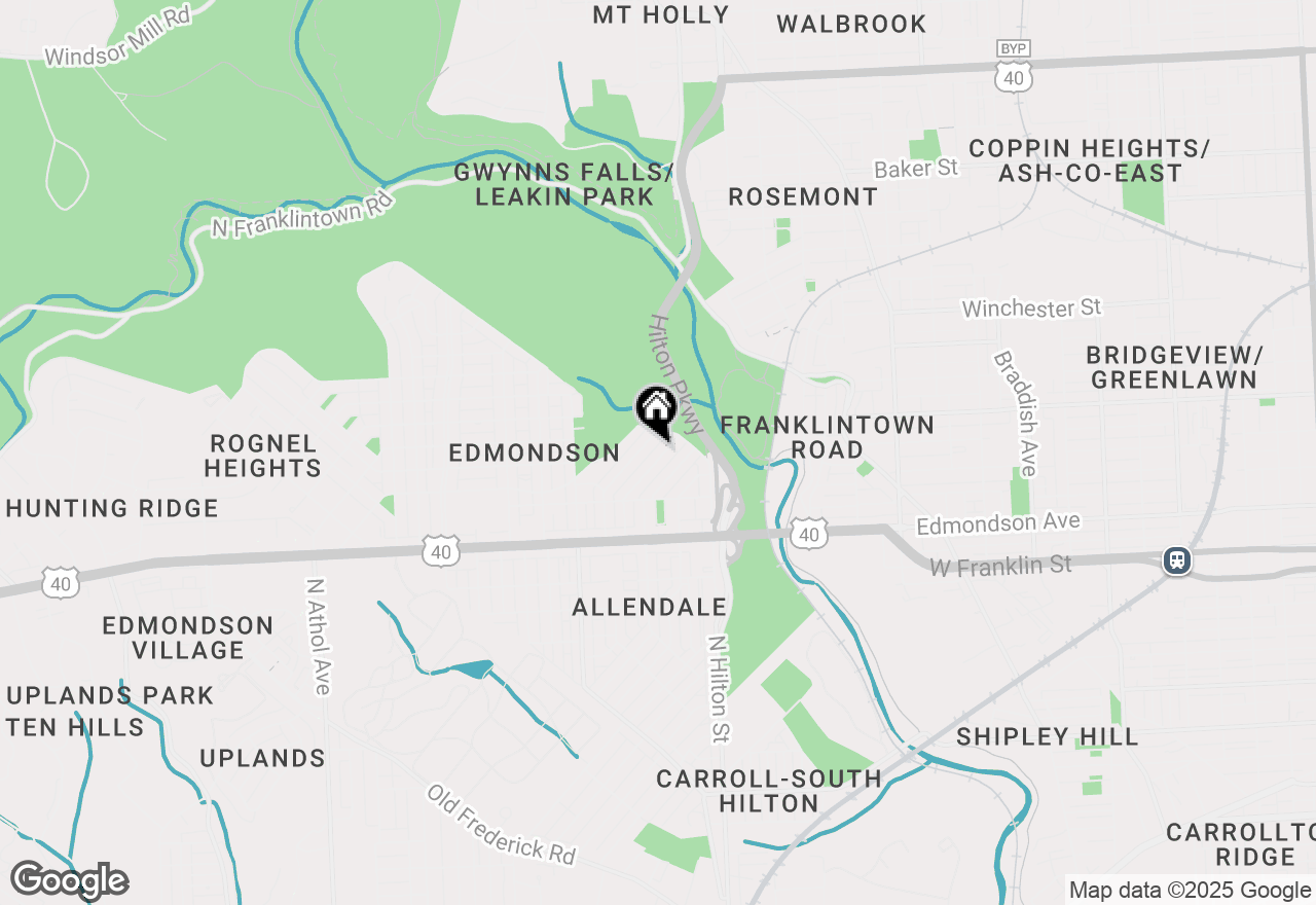 Map of 768 Linnard Street, Baltimore, MD 21229