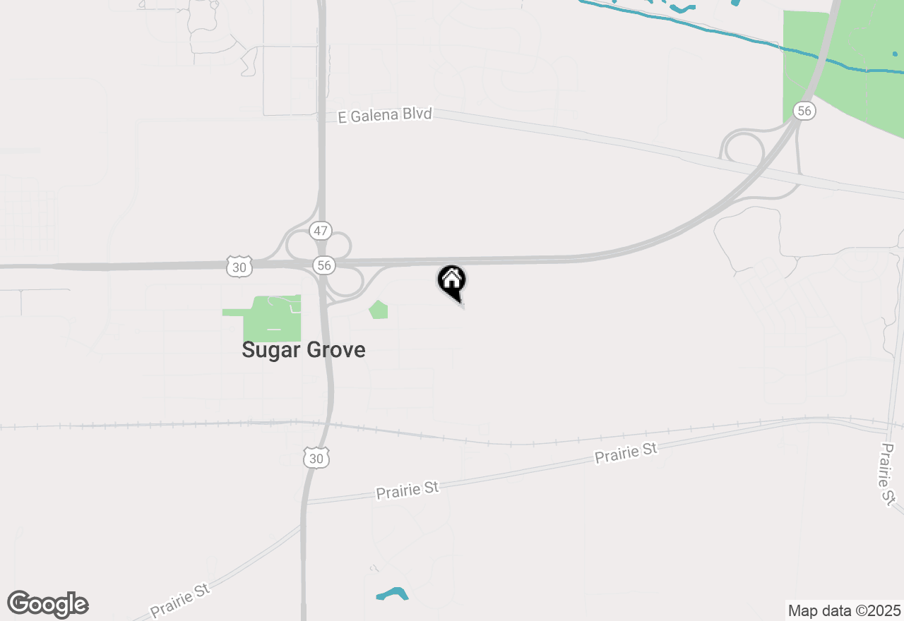 Map of 139 Monna Street, Sugar Grove, IL 60554