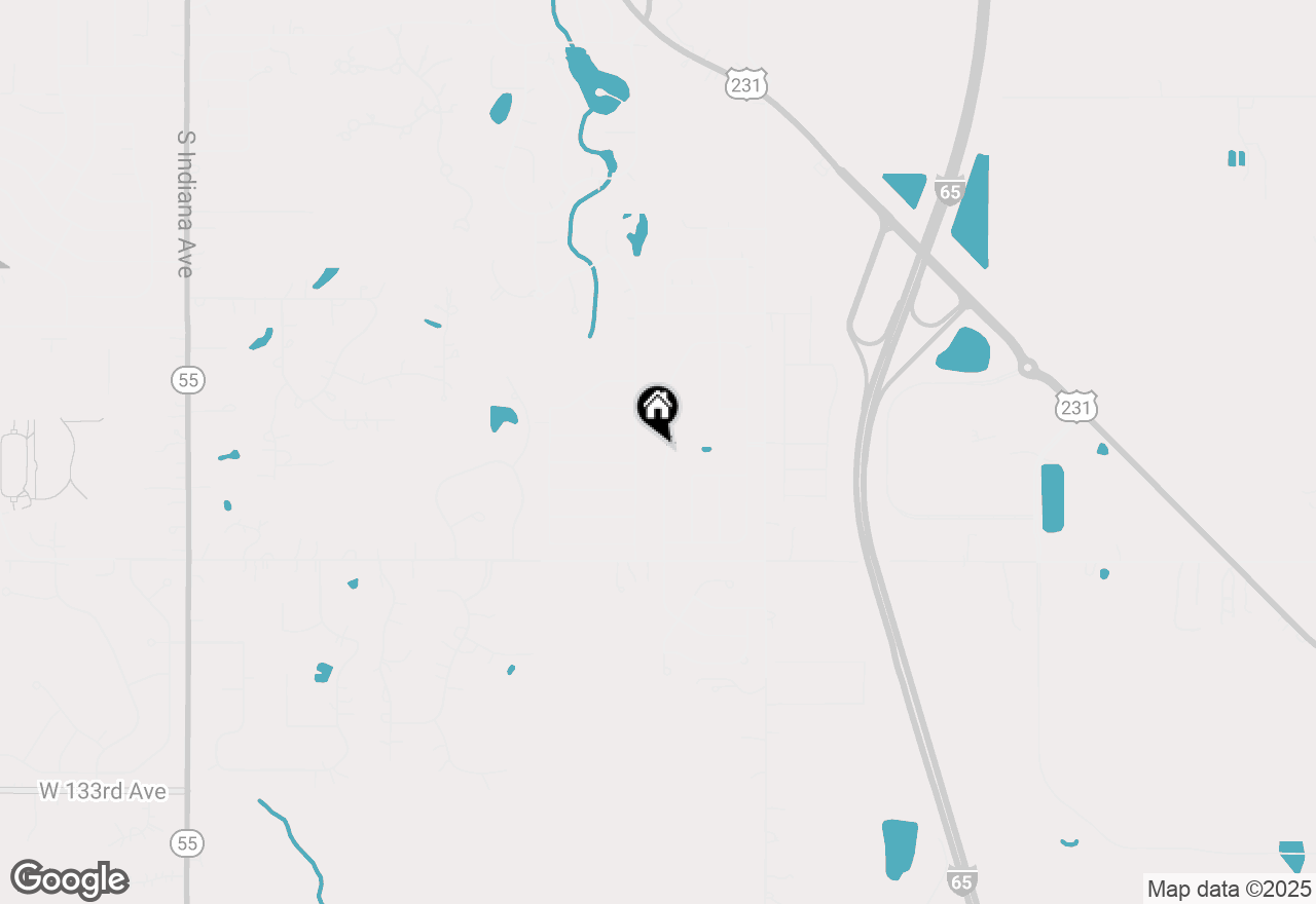 Map of 12716 Massachusetts Street, Crown Point, IN 46307