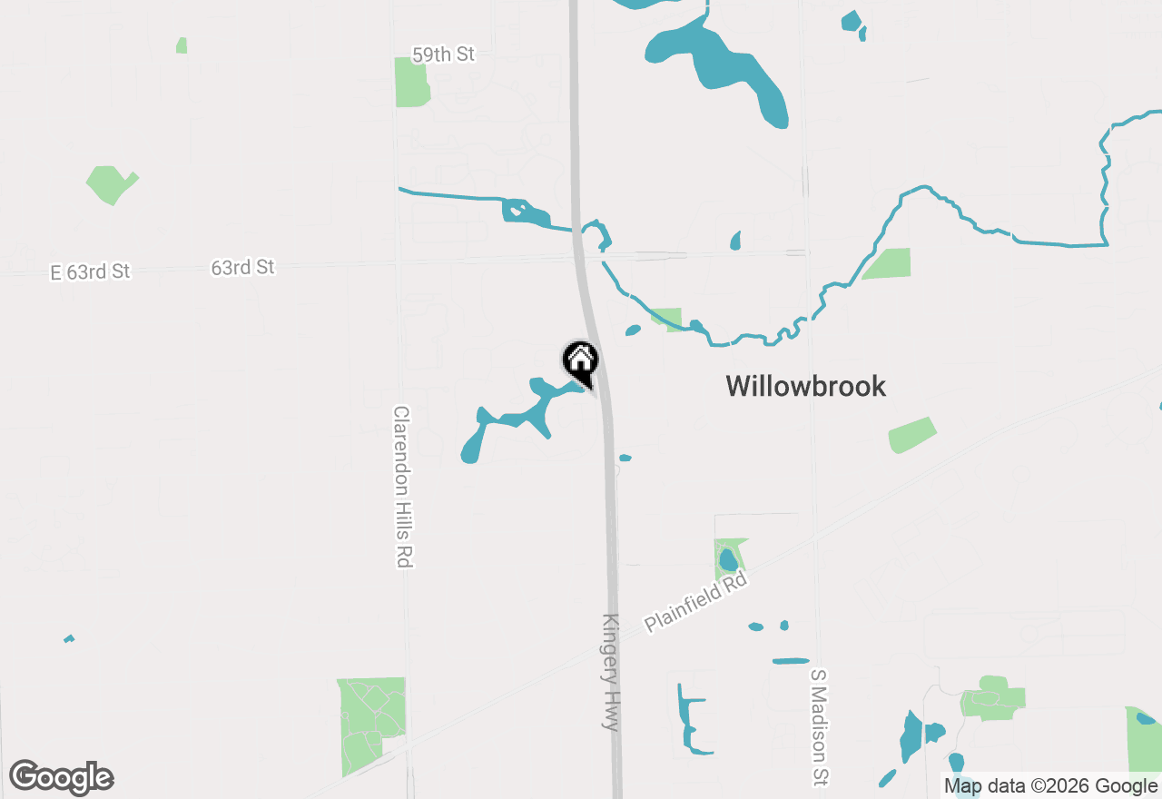 Map of 12 Kent Court, Willowbrook, IL 60527