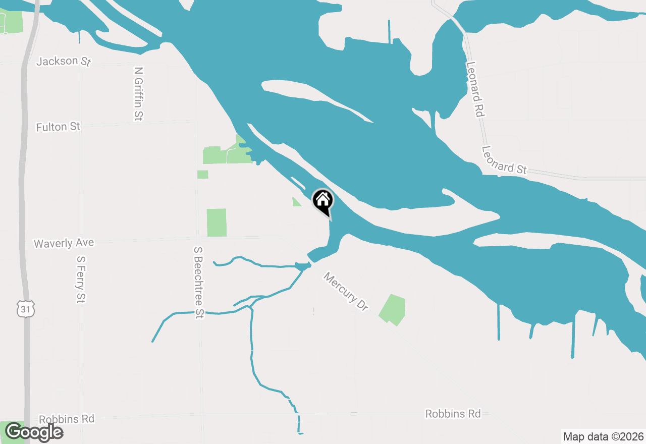 Map of 553 Gidley Circle #B, Grand Haven, MI 49417