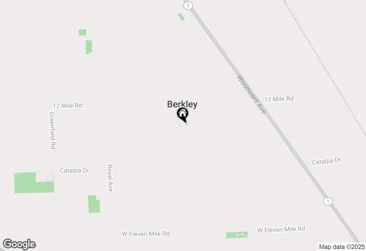 Map of 3116 Coolidge Highway, Berkley, MI 48072