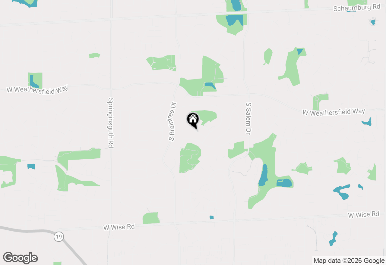 Map of (Address confidential), Schaumburg, Illinois 60193