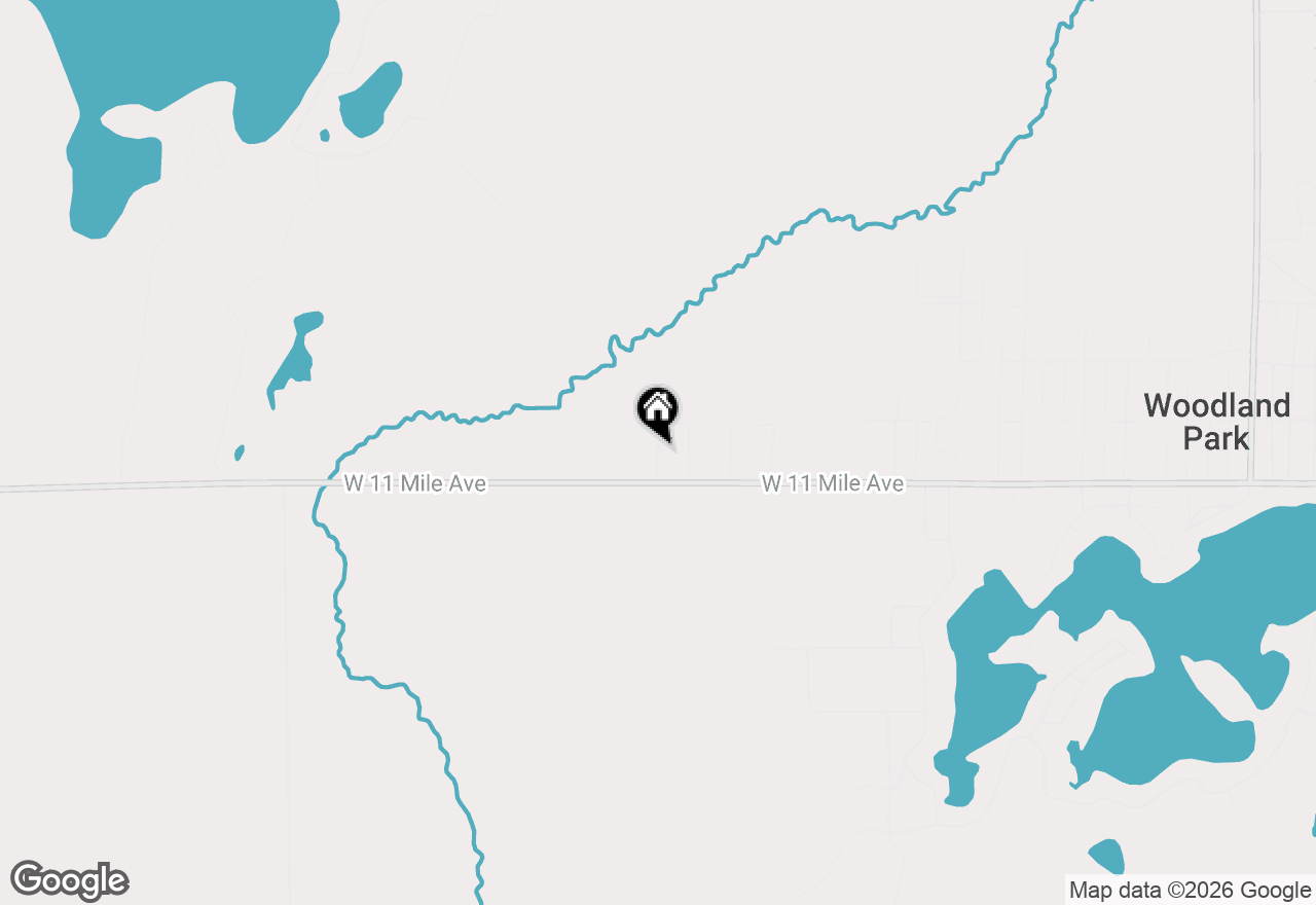 Map of  N Woodland Avenue, Bitely, MI 49309