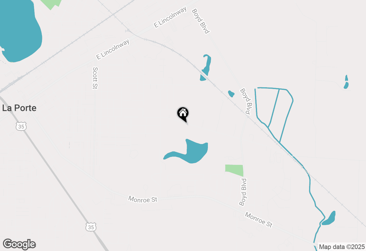 Map of 1306 Ohio Street, La Porte, IN 46350