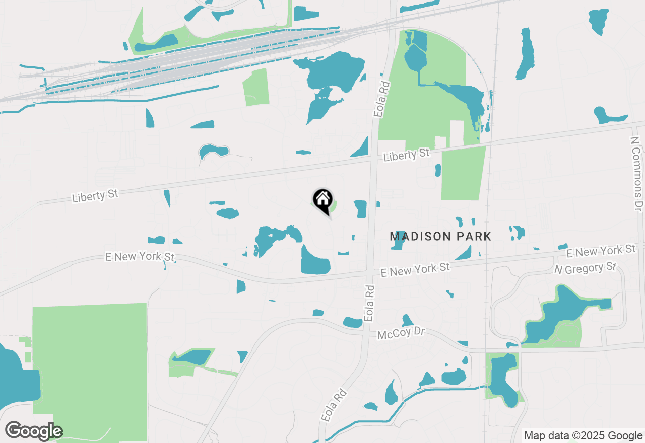 Map of 548 Asbury Drive, Aurora, IL 60502