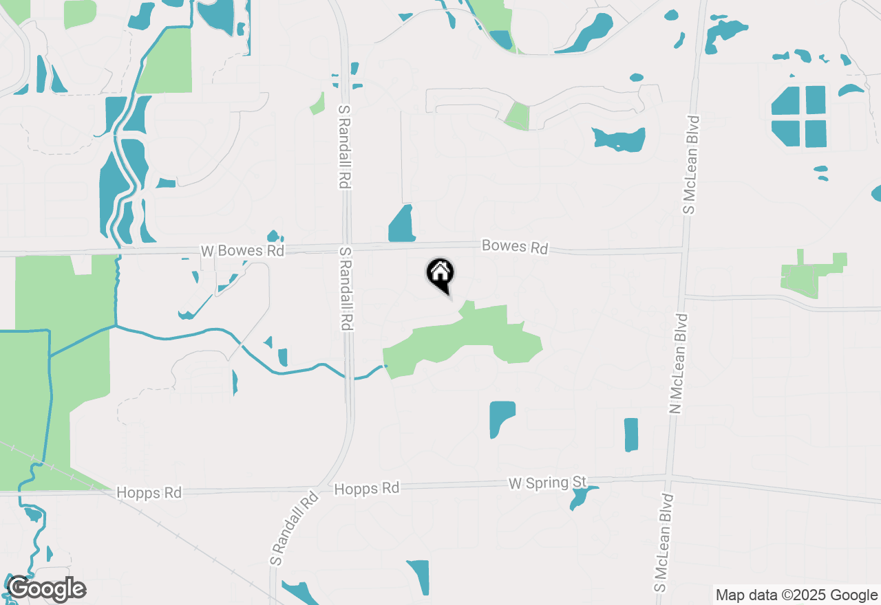 Map of 2347 Coral Cove, Elgin, IL 60123