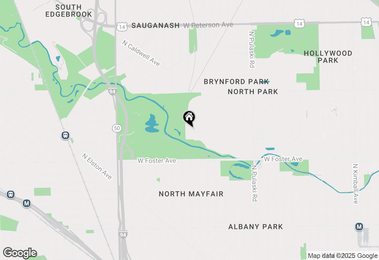 Map of 5360 N Lowell Avenue #205, Chicago, IL 60630