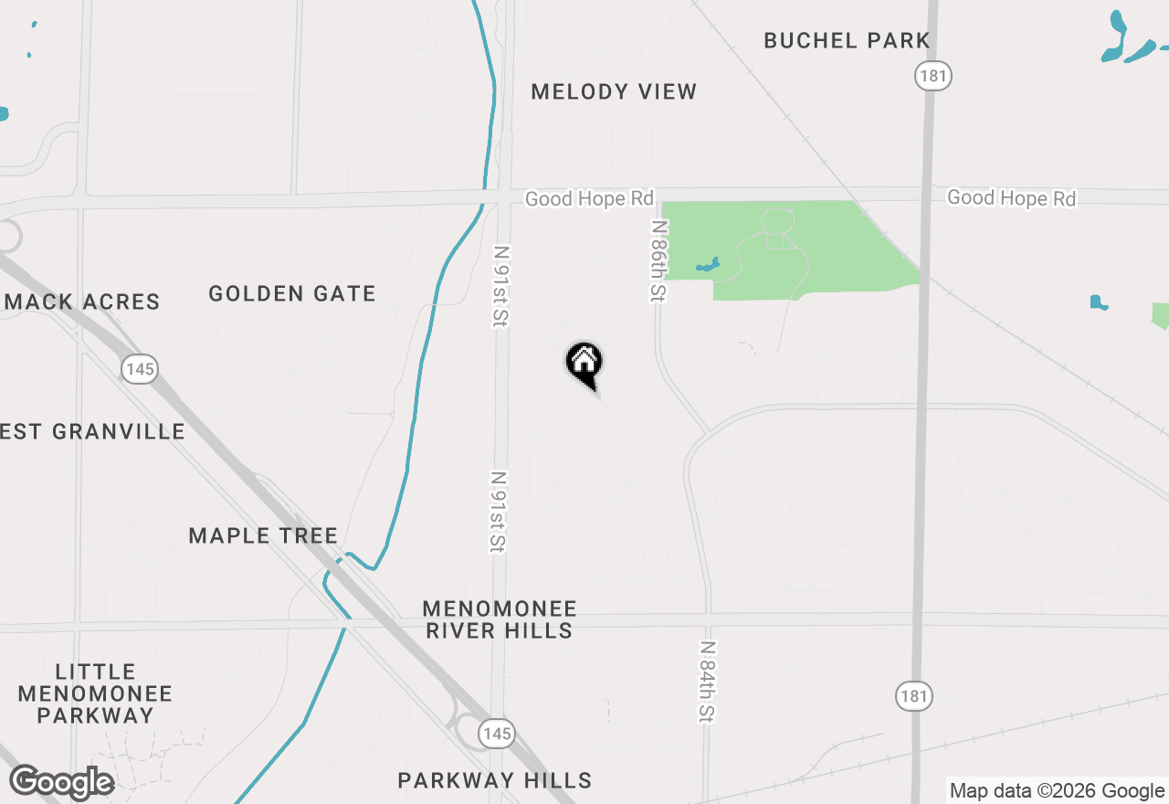 Map of 8803 W Cheyenne St, Milwaukee, WI 53224