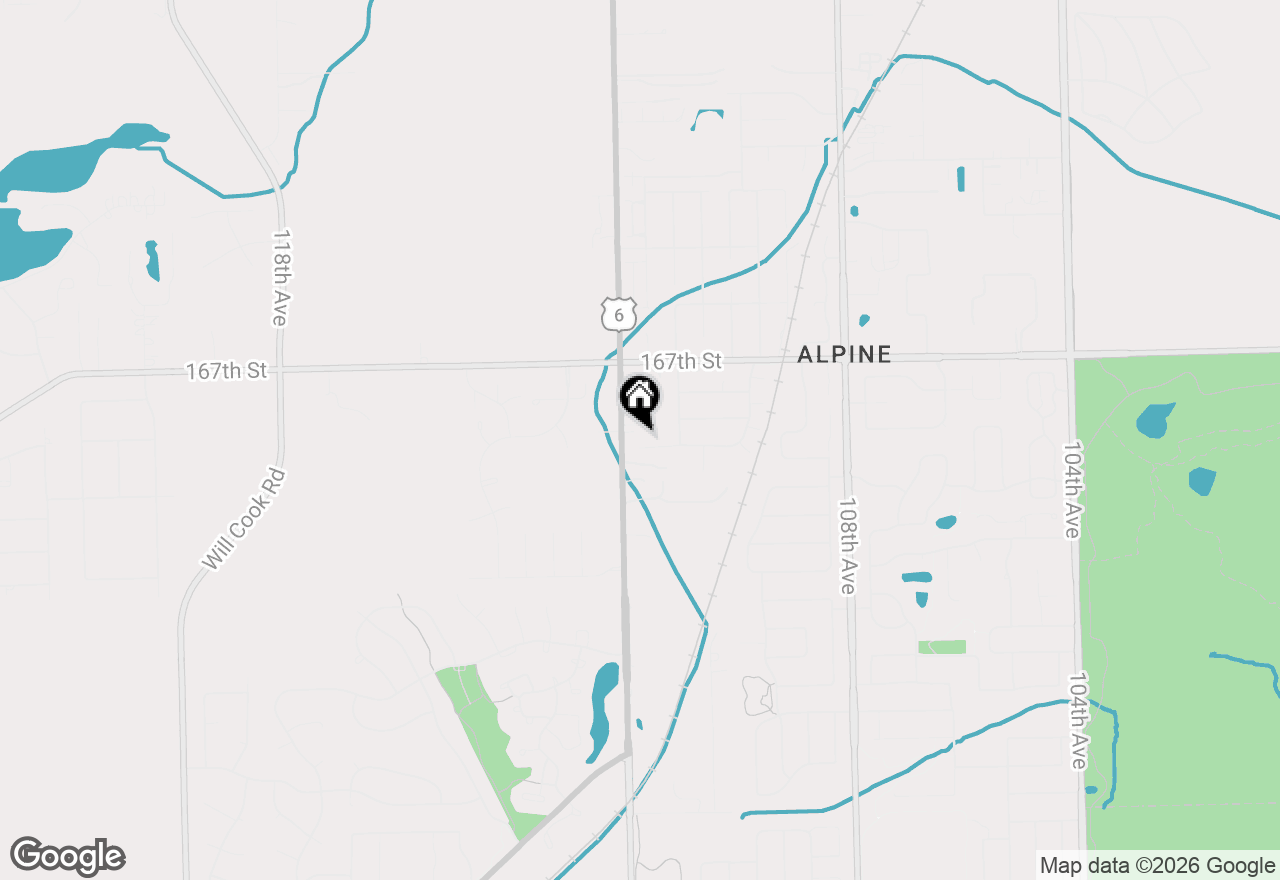 Map of 16825 Wolf Road, Orland Park, IL 60467