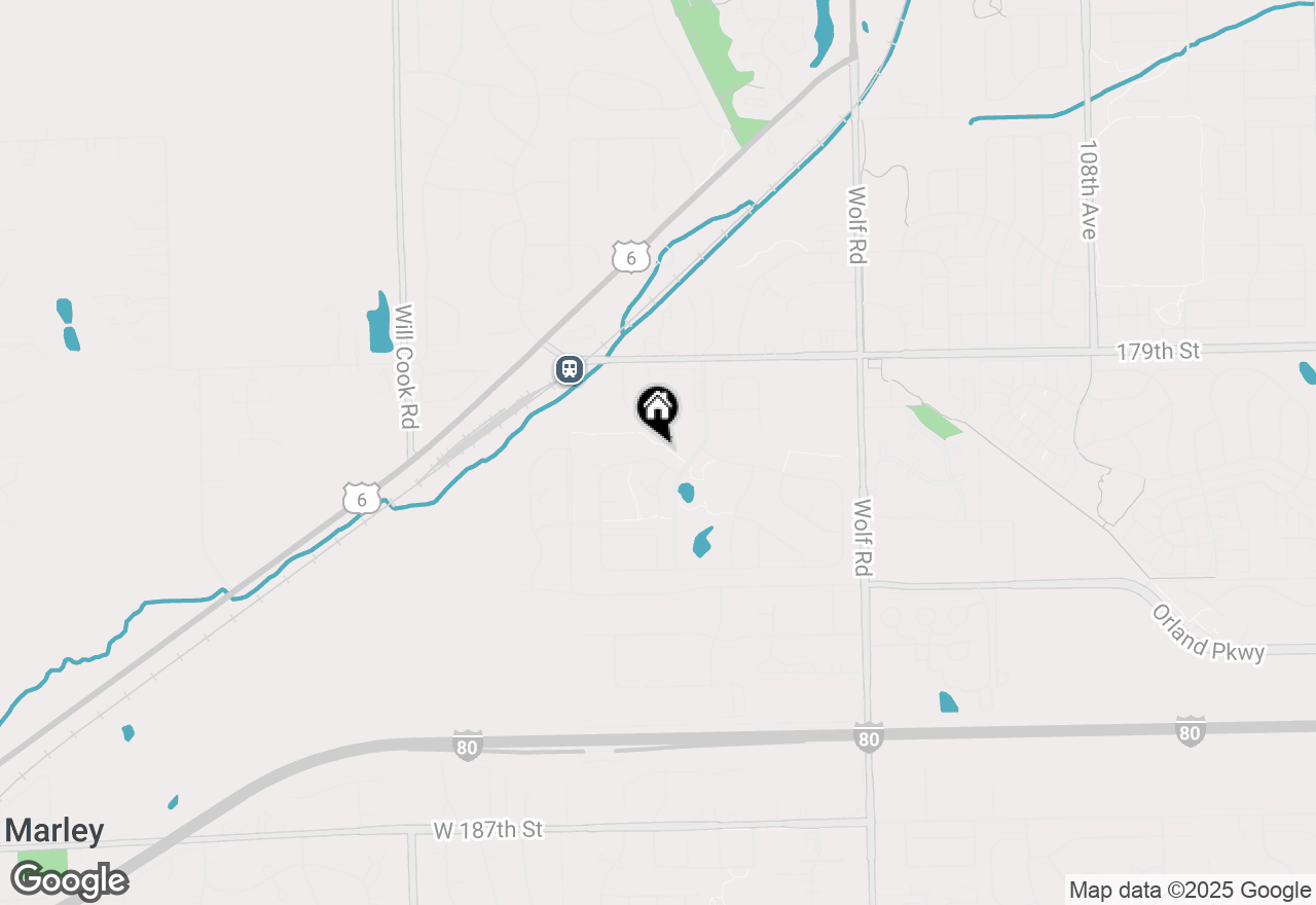 Map of 11534 Lake Shore Drive, Orland Park, IL 60467