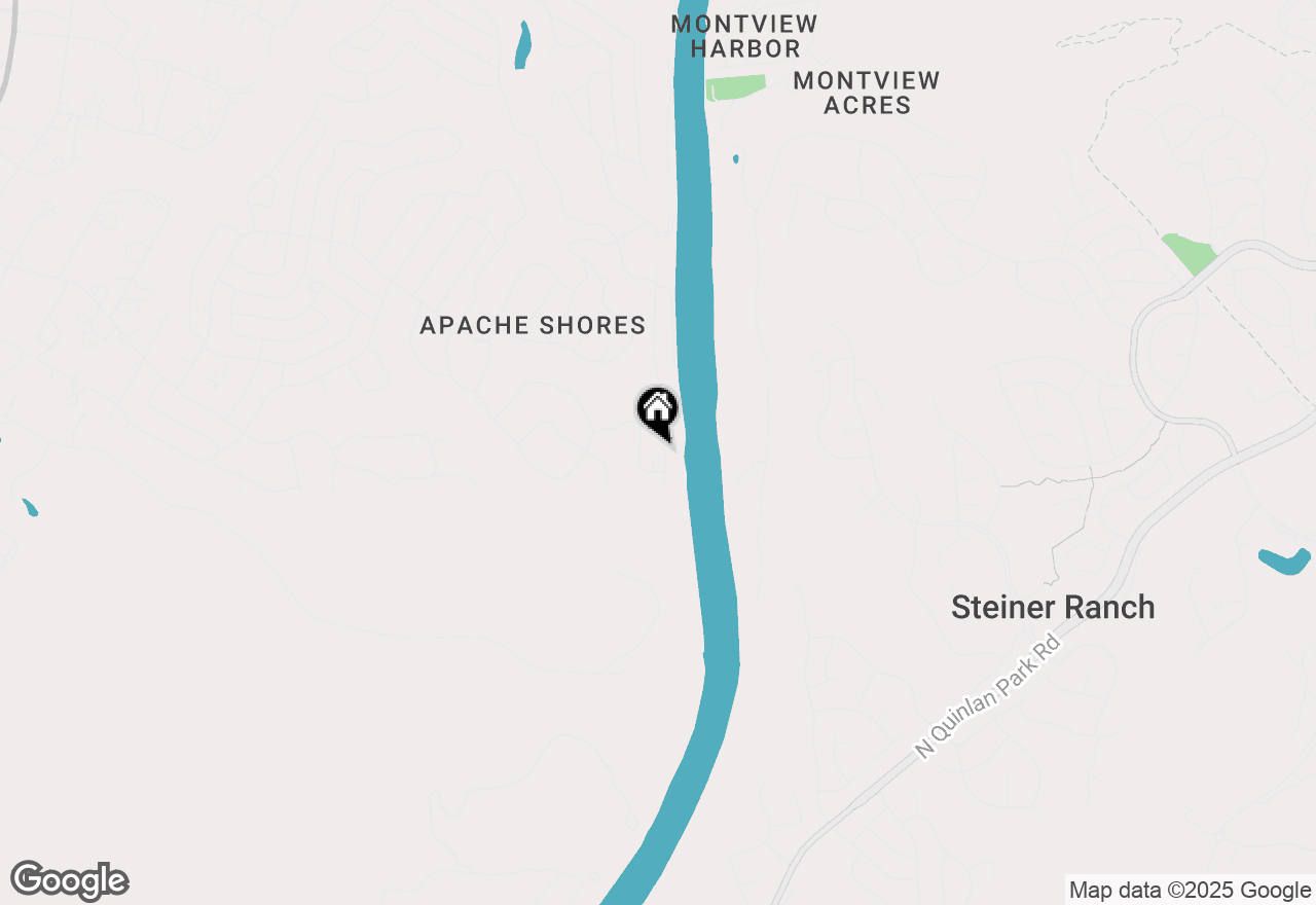 Map of 2002 Big Horn Dr, Austin, TX 78734