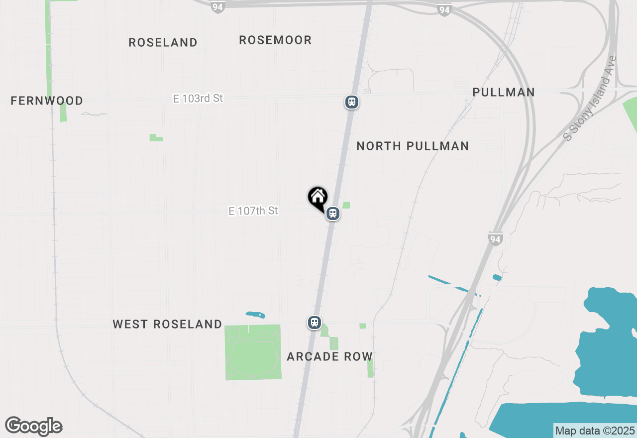 Map of 10718 S Rhodes Avenue, Chicago, IL 60628