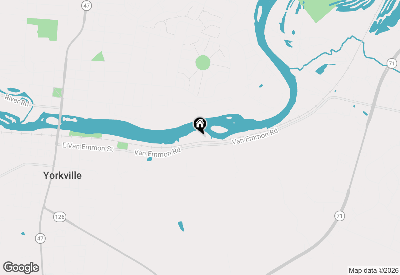 Map of 8955 Van Emmon Road, Yorkville, IL 60560