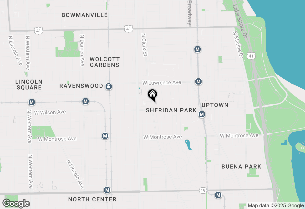 Map of 4623 N Clark Street, Chicago, IL 60640