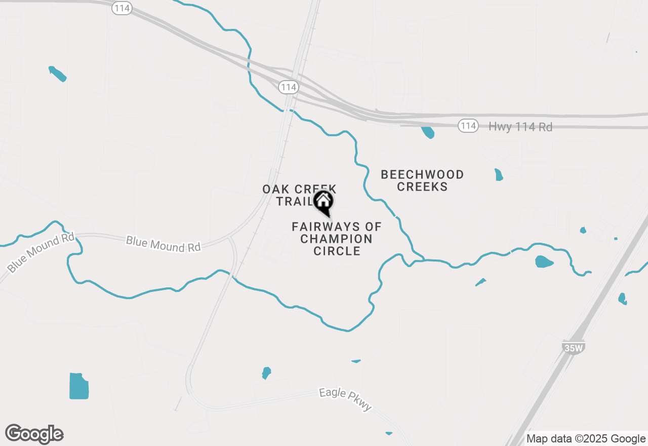 Map of 2412 Maple Stream Drive, Fort Worth, TX 76177