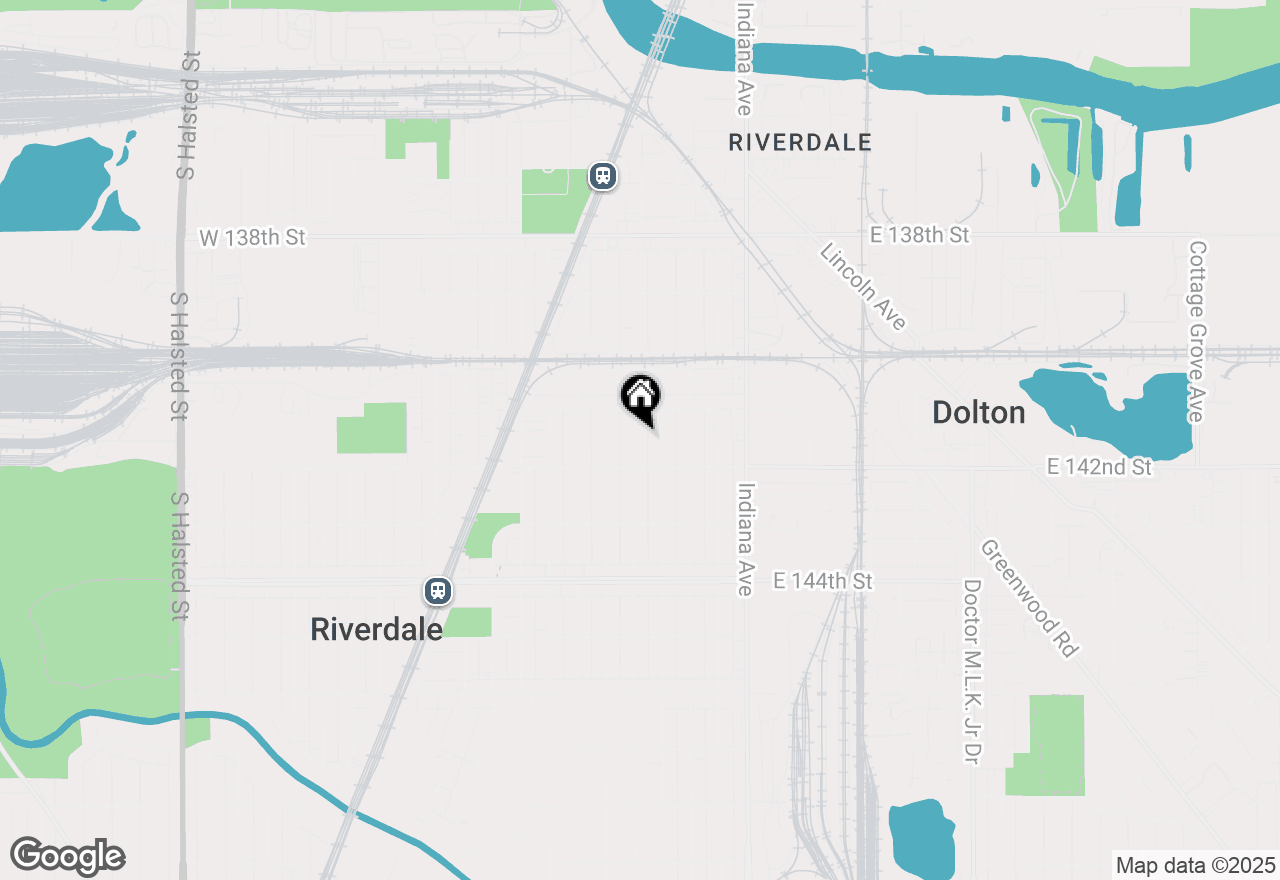 Map of 14117 S State Street, Riverdale, IL 60827