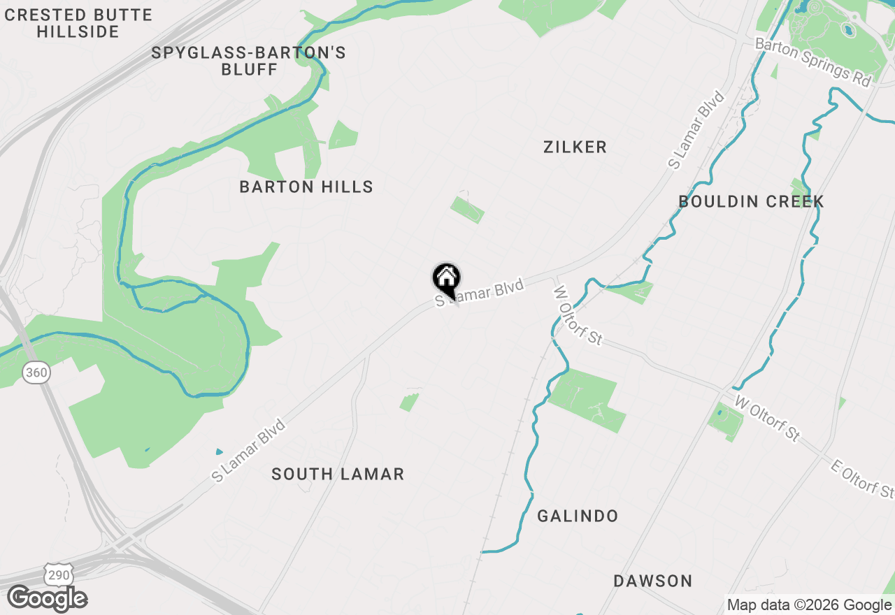 Map of 2323 S Lamar Blvd #237, Austin, TX 78704