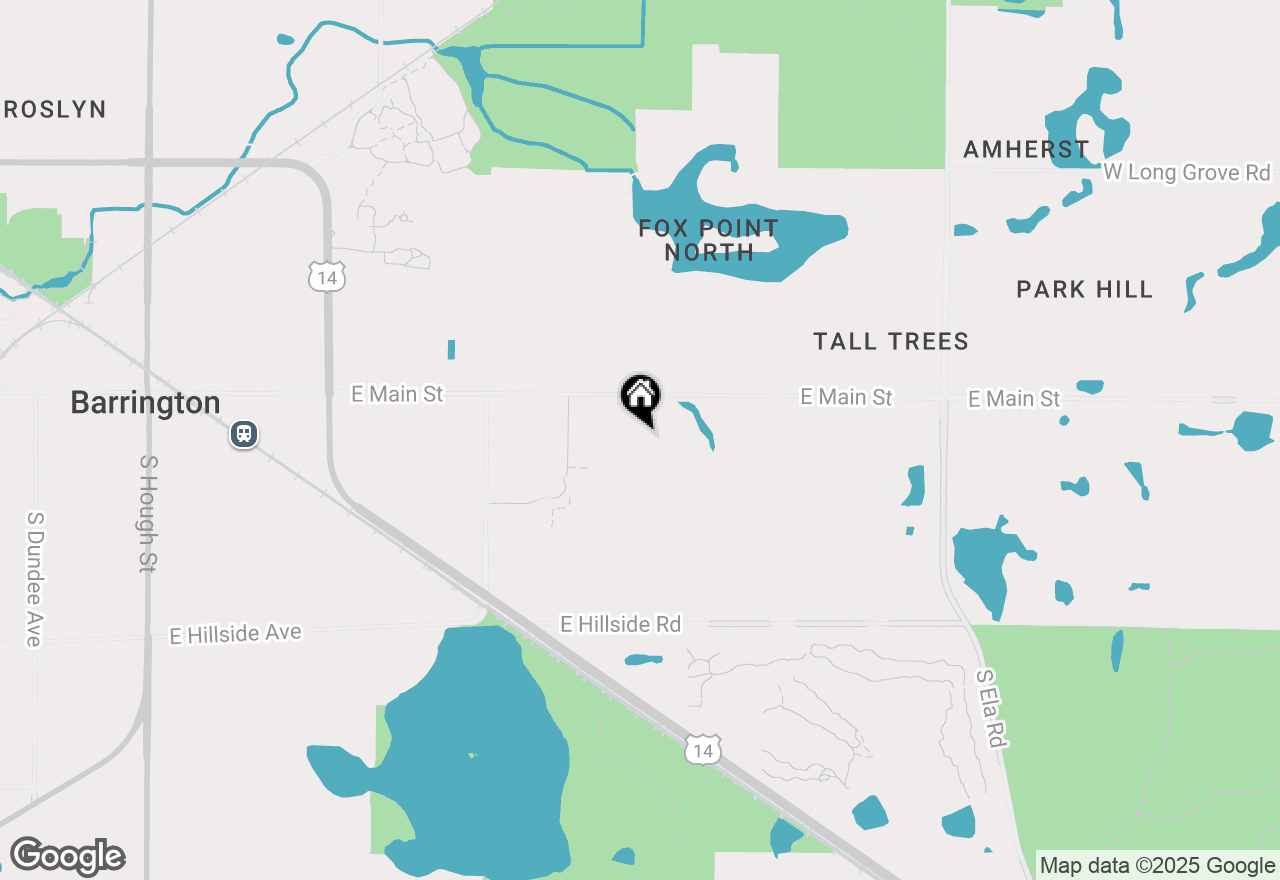 Map of 210 S Valley Road, Barrington, IL 60010