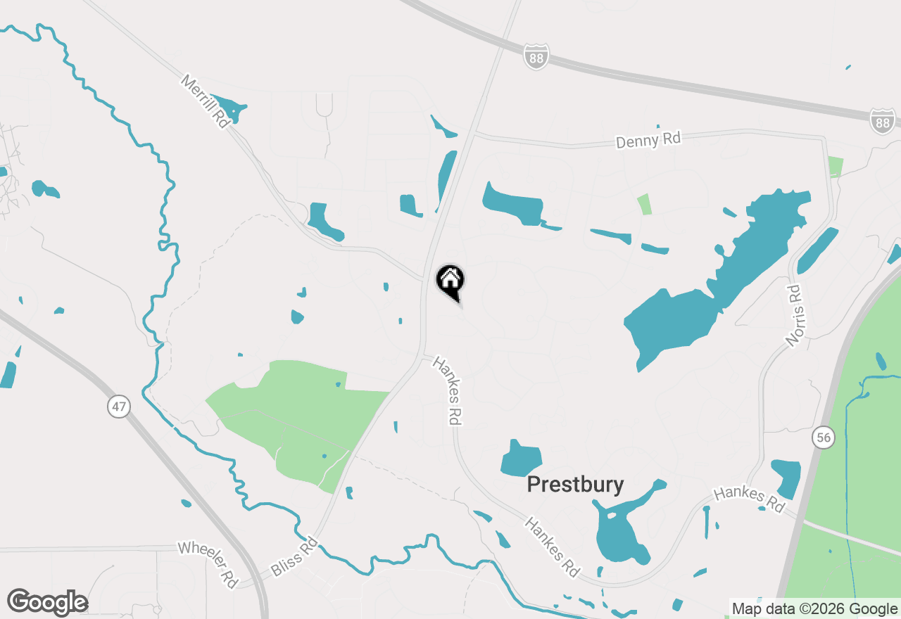 Map of 601 Sheffield Circle, Sugar Grove, IL 60554