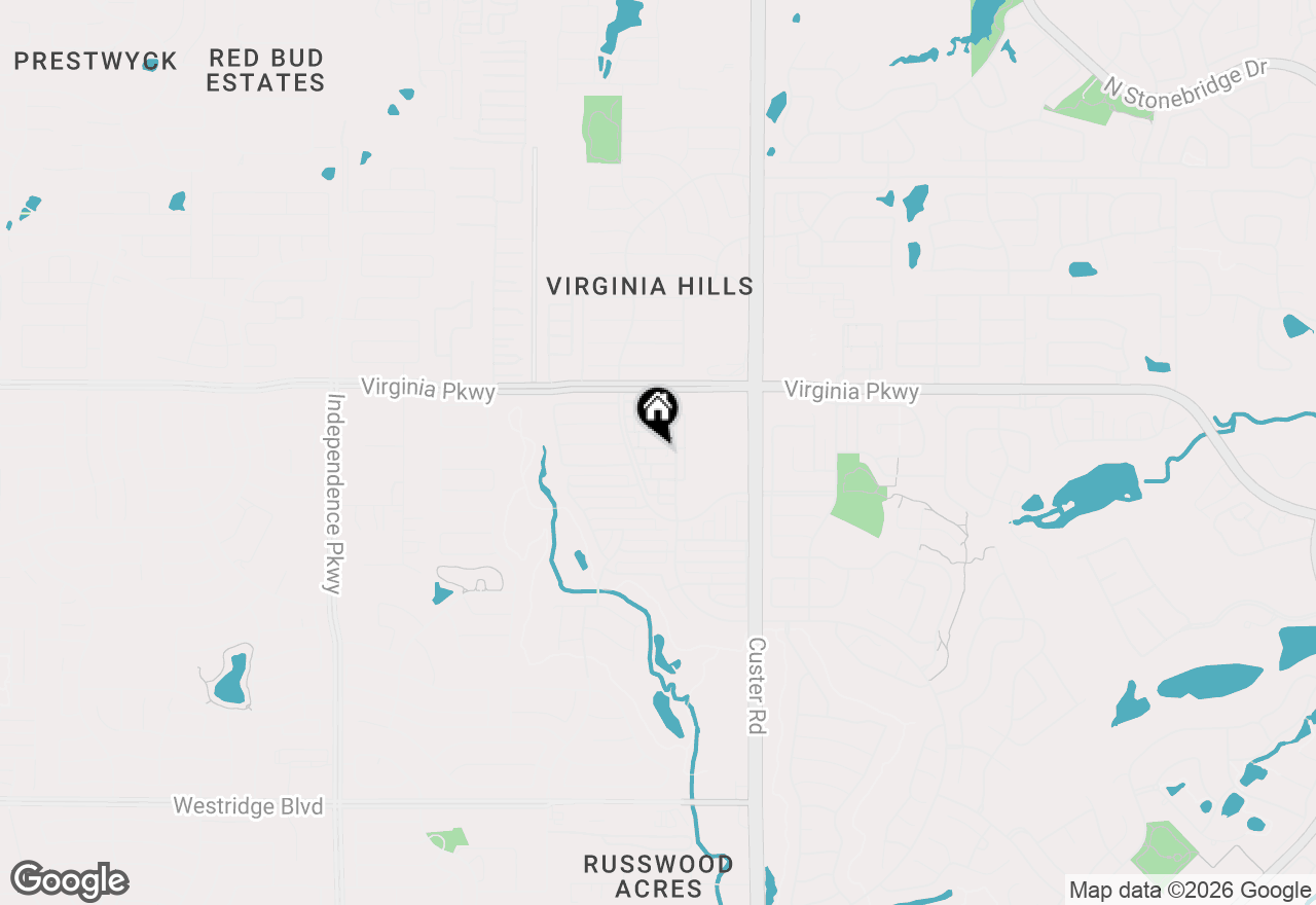 Map of 575 S Virginia Hills Drive #2906, Mckinney, TX 75072