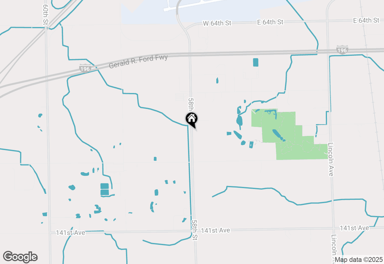 Map of 4242 58th Street, Holland, MI 49423